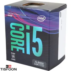 قیمت پردازنده مرکزی اینتل سری Coffee Lake مدل Core i5-8400