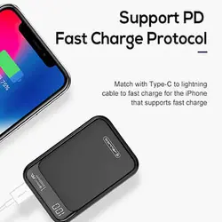 مشخصات، قیمت و خرید پاوربانک ۱۰۰۰۰ میلی‌آمپر جلیکو مدل RM-130 - فروشگاه اینترنتی مای تیسفون