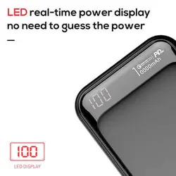 مشخصات، قیمت و خرید پاوربانک ۱۰۰۰۰ میلی‌آمپر جلیکو مدل RM-130 - فروشگاه اینترنتی مای تیسفون