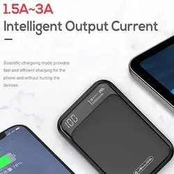 مشخصات، قیمت و خرید پاوربانک ۱۰۰۰۰ میلی‌آمپر جلیکو مدل RM-130 - فروشگاه اینترنتی مای تیسفون