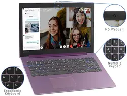 لپ تاپ ۱۵ اینچی لنوو مدل Ideapad 330 A9-9425 256GB SSD