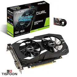 مشخصات، قیمت و خرید کارت گرافیک ایسوس مدل Dual GeForce GTX 1650 OC 4GB - فروشگاه اینترنتی مای تیسفون