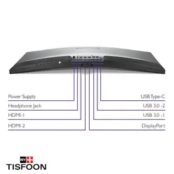 قیمت و خرید مانیتور ۴K منحنی BenQ مدل EX3501R | مای تیسفون