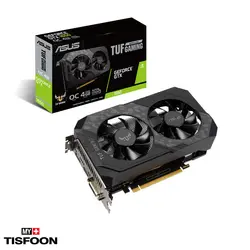 کارت گرافیک ایسوس مدل  GTX 1650 OC TUF GAMING D6 4GB