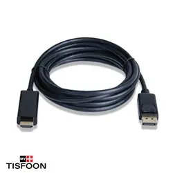 مشخصات، قیمت و خرید کابل DP به HDMI وی‌نت ۱/۵ متر - فروشگاه اینترنتی مای تیسفون