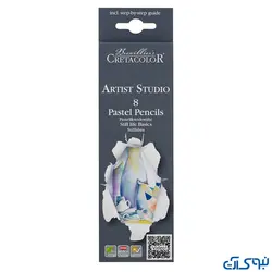 پاستل مدادی کرتاکالر 8 رنگ مدل stillLife کد 47508