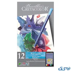مداد آبرنگی کرتاکالر 12 رنگ مدل 24012 - فروشگاه اینترنتی نبوی آرت