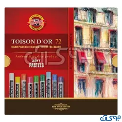 گچ پاستل 72 رنگ گرد کوه نور 8517