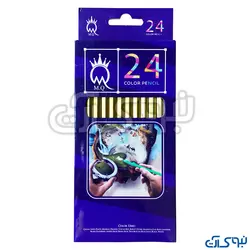 مداد رنگی ام کیو 24 رنگ