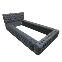 تخت خواب چستر مدرن نابی تک - مدل لاوین