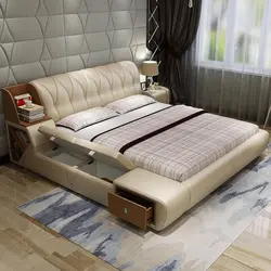 تخت خواب هوشمند و آپشنال نابی تک - مدل لیندا