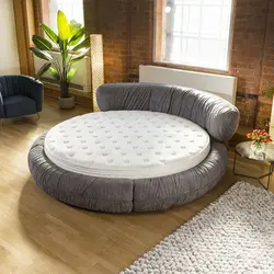 تخت خواب گرد نابی تک - مدل اقاقیا