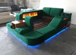 تخت خواب هوشمند و آپشنال نابی تک - مدل کلاروس