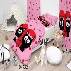 روتختی سه بعدی میکرو تنسل ترک طرح عروسکی - کد D 732