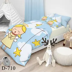 روتختی سه بعدی میکرو تنسل ترک طرح کارتونی - کد 710 D