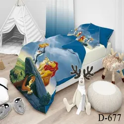 روتختی سه بعدی میکرو تنسل ترک طرح کارتونی - کد 677 D