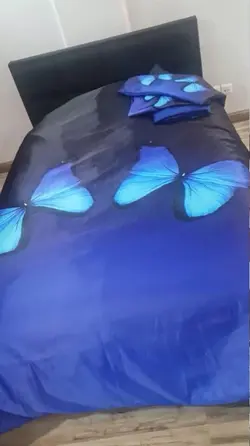 روتختی سه بعدی ساتن ابریشم ترک طرح مدرن - کد L38