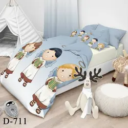 روتختی سه بعدی میکرو تنسل ترک طرح کارتونی - کد 711 D