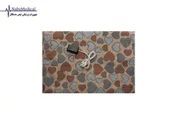 تشکچه برقی چرمینه مدل رویال ابعاد 50 * 70