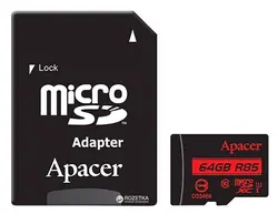 کارت حافظه MICRO اپیسر مدل UHS-I ظرفیت 64 گیگ