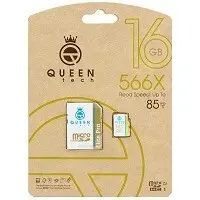 مموری میکرو 16گیگ همراه با اداپتور مدل QUEEN 566X