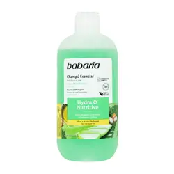 شامپو آبرسان و تغذیه کننده مو باباریا مدل Hydra &amp; Nutritive حجم 500 میلی لیتر