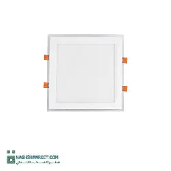 چراغ پنلی 30 وات LED SMD مربعی پارس شعاع توس مدل گلاریس