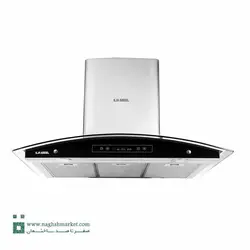 خرید و قیمت هود شومینه ای ایلیا استیل مدل دیاموند | نقش مارکت