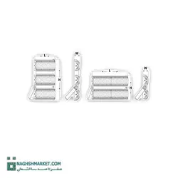 قیمت پروژکتور ۱۰۰ وات LED MCOB عمودی پارس شعاع توس مدل آتریا