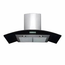 خرید و قیمت هود شومینه ای مستر پلاس کد H-02 B | نقش مارکت
