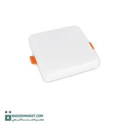 چراغ پنلی 7 وات LED SMD مربعی پارس شعاع توس مدل فولایت