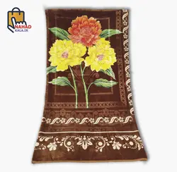 پتو دو نفره نرمین برجسته طرح 6 درجه یک ( ارسال رایگان )