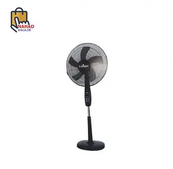 پنکه پایه بلند یونیک لمسی Unique مشکی ( ارسال به سراسر کشور رایگان )