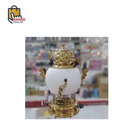 سماور گازی مدل عروس کد bst-12 ظرفیت 6 لیتر ( ارسال رایگان )