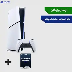 خرید PS5 اسلیم استاندارد همراه گیم پک آفلاین