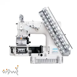 چرخ خیاطی کمرکش سه نواره 13 سوزنه جک JK-8009VCDI-130