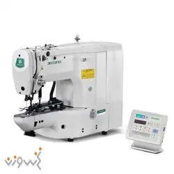 چرخ خیاطی دکمه دوز اتوماتیک زوجی مدل ZJ-1903D-301