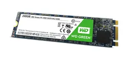 حافظه SSD وسترن دیجیتال مدل WD Green WDS240G2G0B M.2 2280 240GB