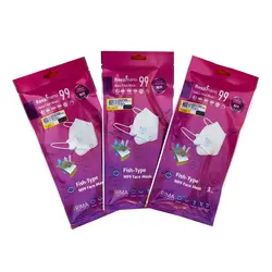 ماسک فیش تایپ (سه بعدی) N99 رسپی نانو سه عددی با رایحه - محصولات نانوکر