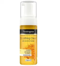 فوم شستشوی صورت نوتروژینا زردچوبه Soothing Clear مناسب پوست دهیدراته و مستعد جوش - محصولات نانوکر