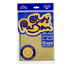 دستمال میکروفایبر شیشه پرسان - محصولات نانوکر
