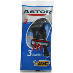 آستور سه تیغه حساس دارای نوار نرم کننده (سه عددی) - محصولات نانوکر