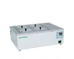 بن ماری آزمایشگاهی 4 خانه با صفحه نمایش LED دیجیتالی