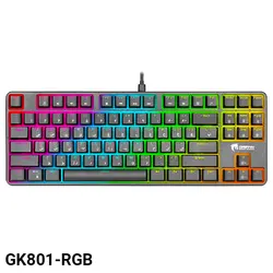 خرید با گارانتی معتبر کیبورد گیمینگ گرین GK801-RGB