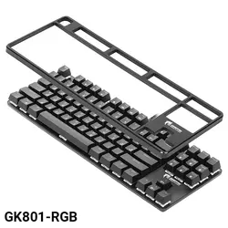 خرید با گارانتی معتبر کیبورد گیمینگ گرین GK801-RGB