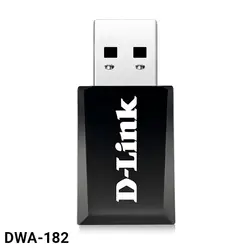 خرید کارت شبکه بی ‌سیم USB دی‌لینک DWA-182 - نارستان