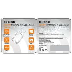 خرید کارت شبکه بی ‌سیم USB دی‌لینک DWA-182 - نارستان