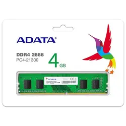 خرید و قیمت رم کامپیوتر 4 گیگابایت ای دیتا PC4-21300 DDR4 2666 - نارستان