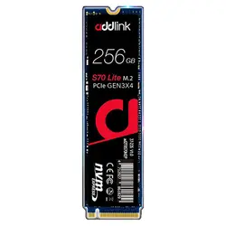 خرید حافظه اس اس دی 256 گیگابایت ادلینک S70 lite M.2 - نارستان