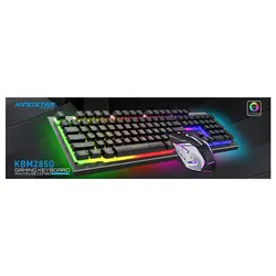 خرید کیبورد و موس گیمینگ کینگ‌استار KBM285G - نارستان